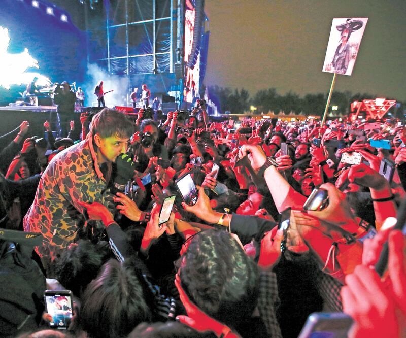 En casos como los conciertos es posible limitar el acceso a internet en el lugar del evento; sin embargo, la afectación solamente será temporal. ARCHIVO EL UNIVERSAL