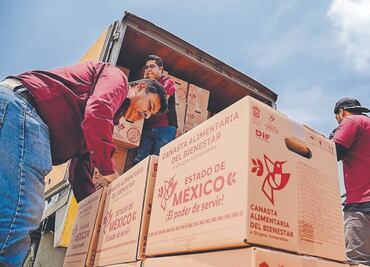 El Edomex compró 3.1 millones de despensas