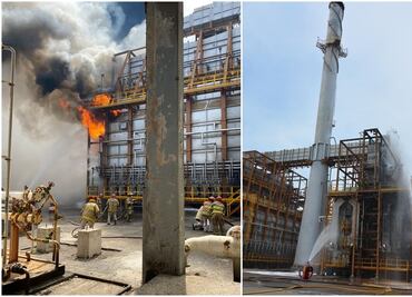 Por sismo, refinería en Salina Cruz registra conato de incendio; suspenden operaciones