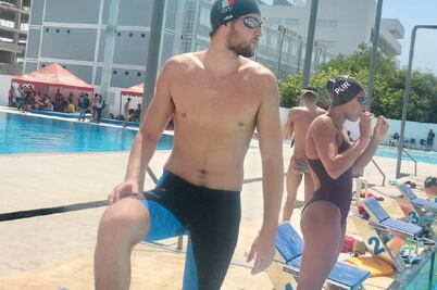 Nadadores mexicanos llegan a Barranquilla en buen nivel