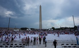 Evacúan el principal evento del 4 de julio en Washington; amenaza de tormenta obliga a desalojar el National Mall
