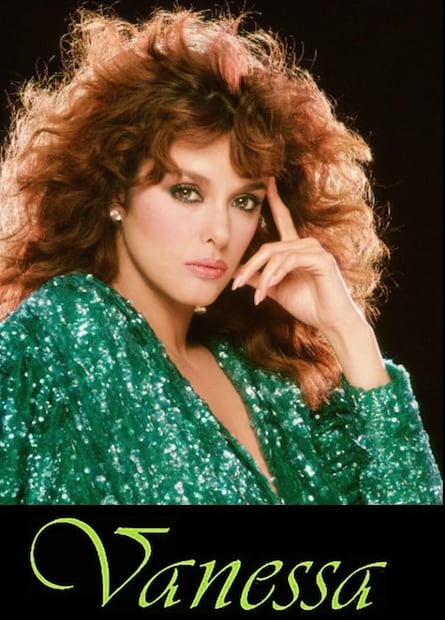 Lucía Méndez protagonista del melodrama "Vanessa", producida por Valentín Pimstein.