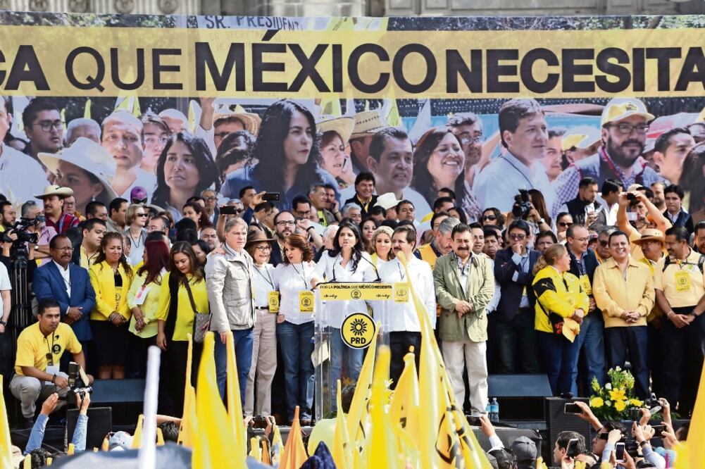 El sol azteca tendrá que pagar una multa que data de 2012 y que asciende a 46 millones 950 mil 547 pesos, pero lo hará después del proceso electoral 2018. (ARCHIVO EL UNIVERSAL)