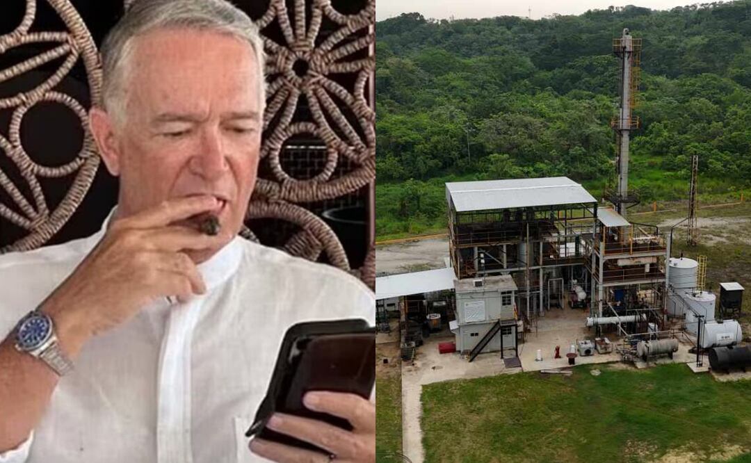 Ricardo Salinas Pliego compartió su opinión en redes tras el descubrimiento de una “mini refinería” clandestina en Veracruz, cuestionando la veracidad de la lucha contra el huachicol. Foto: Redes sociales