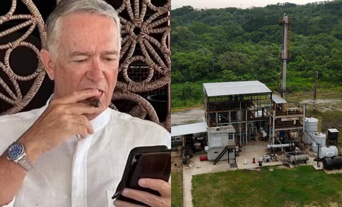 Ricardo Salinas Pliego compartió su opinión en redes tras el descubrimiento de una “mini refinería” clandestina en Veracruz, cuestionando la veracidad de la lucha contra el huachicol. Foto: Redes sociales