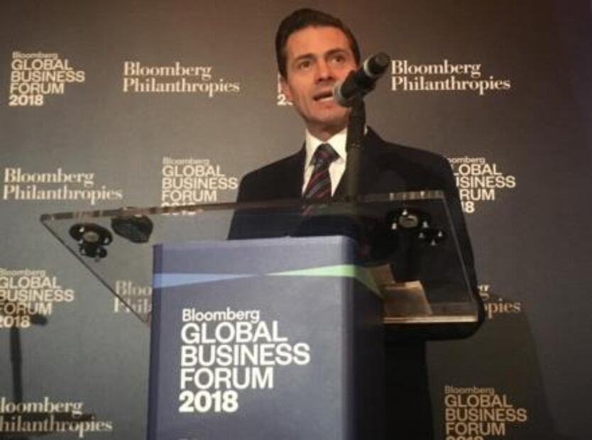 Peña Nieto llama a naciones a sumarse a un pacto por la migración