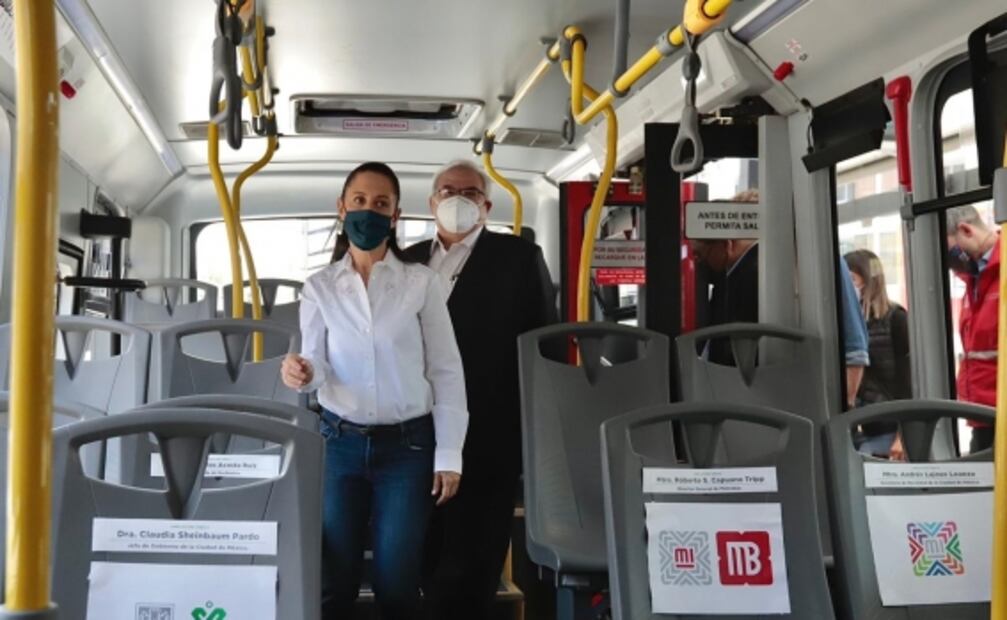 Segunda etapa de la ampliación de la Línea 5 del Metrobús, con avance del 96%: Sheinbaum 