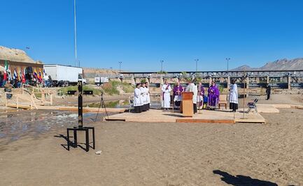 Realizan misa binacional en honor a los migrantes fallecidos en la frontera