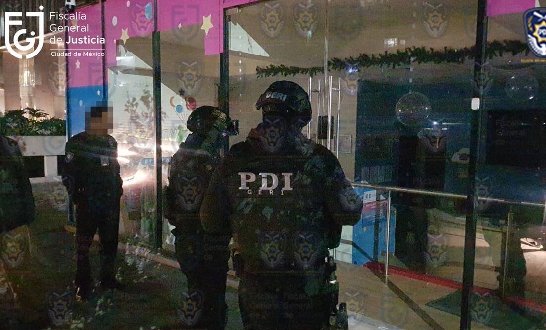 La Fiscalía capitalina cateo y puso bajo resguardo una guardería infantil ubicada sobre la calle Lago Neuchatel en la colonia Ampliación Granada de la alcaldía Miguel Hidalgo. Foto: Especial