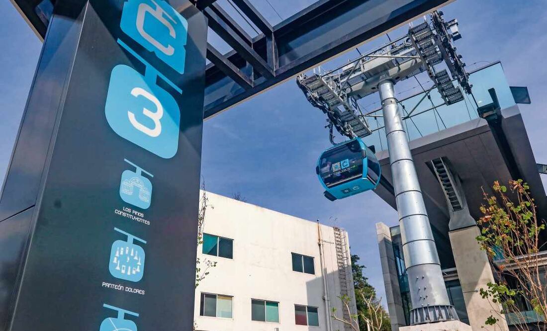 La Línea 3 del Cablebús tiene un promedio de 18 mil usuarios al día y los fines de semana se incrementan hasta 25 mil. Foto: Axel Sánchez/ EL UNIVERSAL