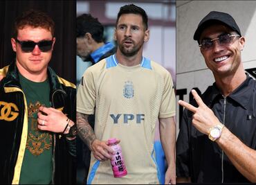 Canelo Álvarez "orgulloso" de estar a la altura de Messi y Cristiano Ronaldo