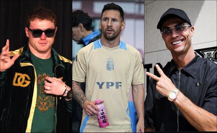 Canelo Álvarez "orgulloso" de estar a la altura de Messi y Cristiano Ronaldo