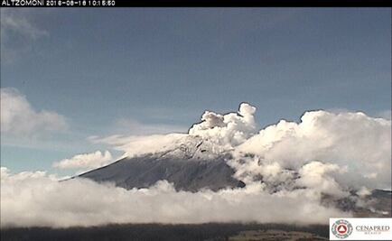 48 low-intensity exhalations reported at Popocatépetl volcano