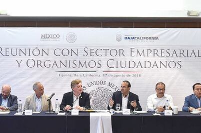 Segob y gobierno de BC refuerzan lazos en favor de la seguridad