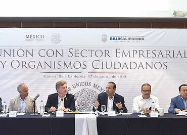 Segob y gobierno de BC refuerzan lazos en favor de la seguridad