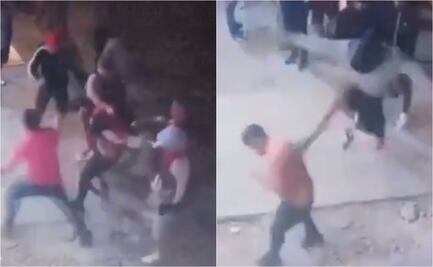 VIDEO: ¡LAMENTABLE! Aficionados de Atlas golpean brutalmente a fanático de Chivas