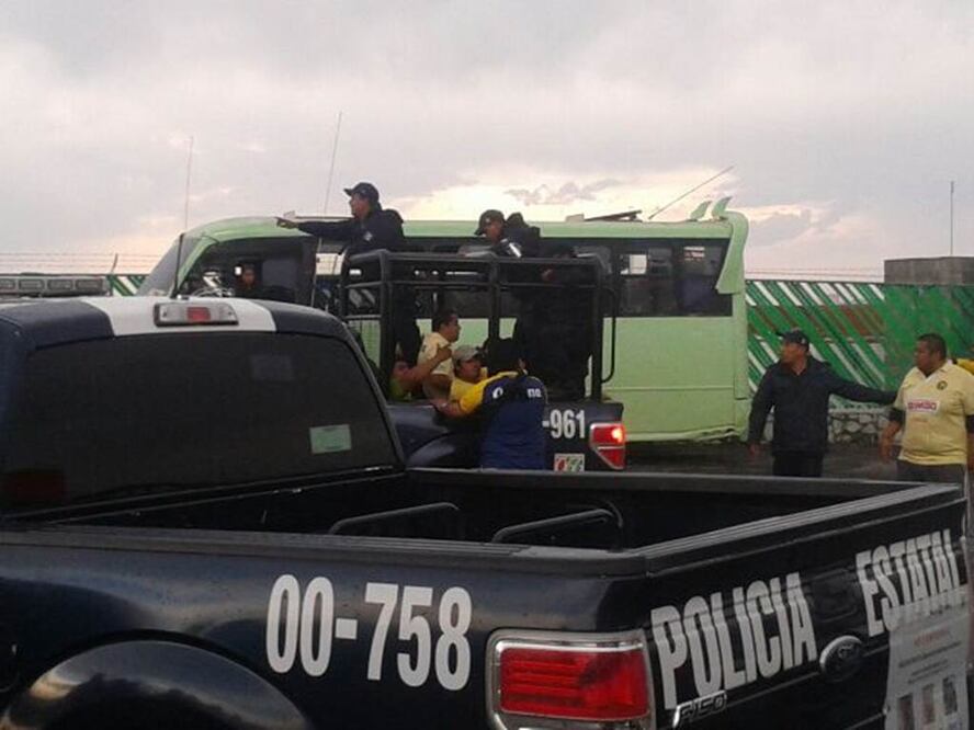 Aficionados son llevados al MP. Alfonso Morales