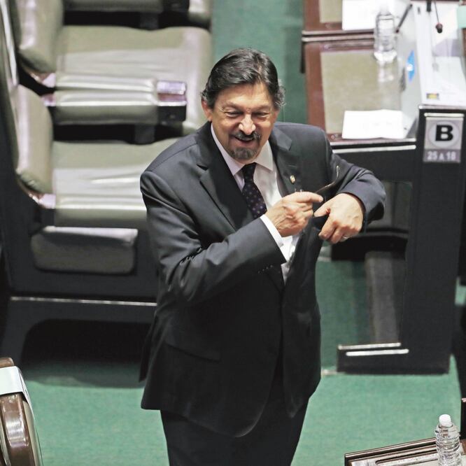 El senador Napoleón Gómez Urrutia propone crear la Confederación Sindical Internacional Democrática para unir a los trabajadores. ARCHIVO EL UNIVERSAL