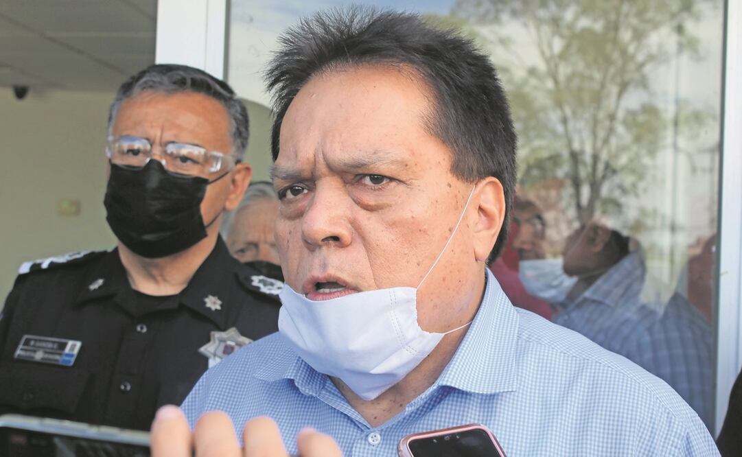 El fiscal General de Coahuila, Gerardo Márquez Guevara, informa sobre las pesquisas. Foto: Especial 