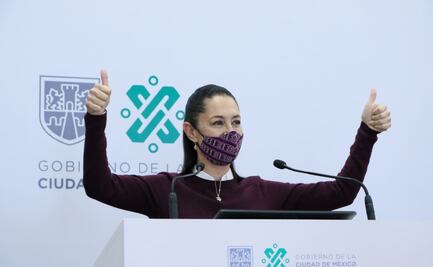 "Ya estoy en la oficina, salí negativa" en prueba de Covid, dice Sheinbaum 