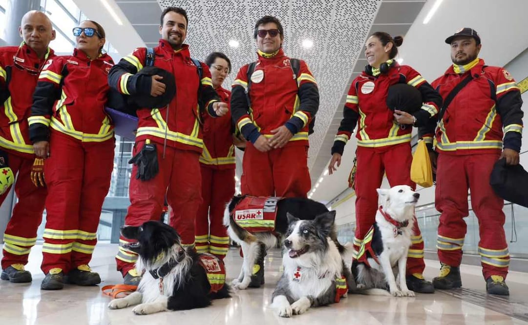 Regresan a México rescatistas tras apoyo a Venezuela por sismos (08/07/2026). Foto: Especial