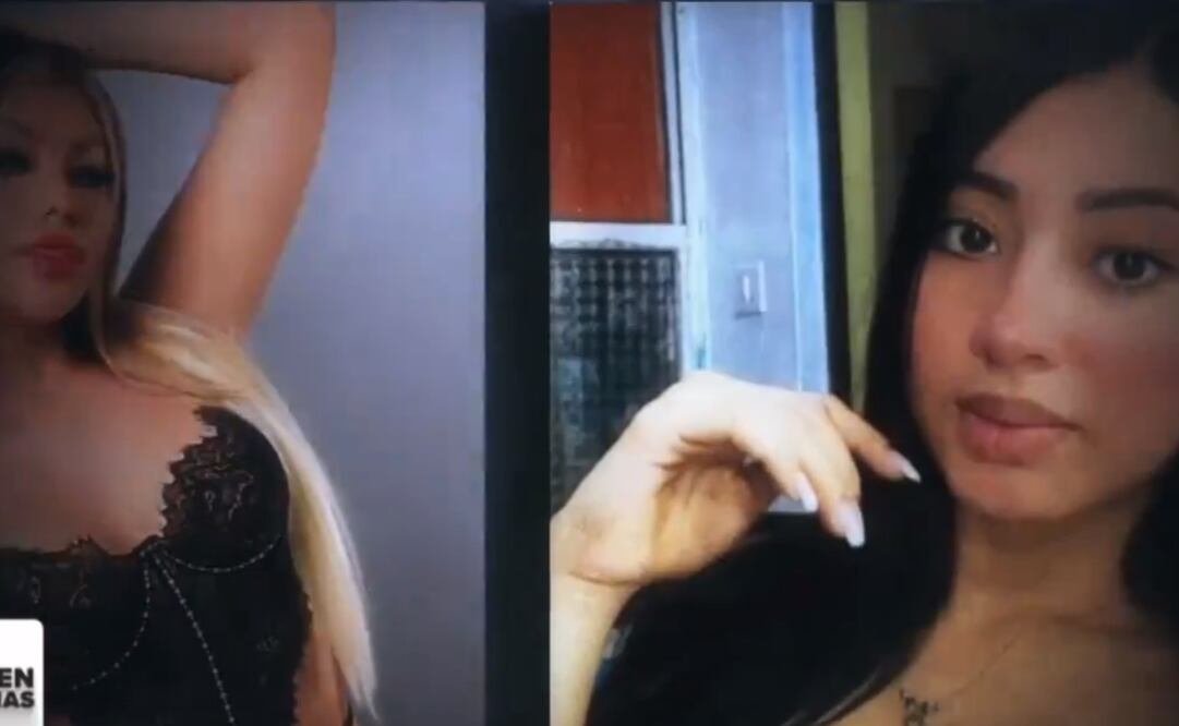 Dos de las colombianas que estaban reportadas como desaparecidas. Foto: Captura video @CiroGomezL