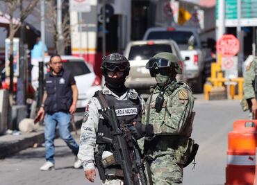 GN y Sedena instalan retenes en puentes internacionales de Ciudad Juárez; implementan estrategias de seguridad en albergues