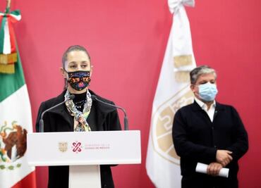 Sheinbaum espera indicaciones para hacerse prueba Covid tras reunión con AMLO