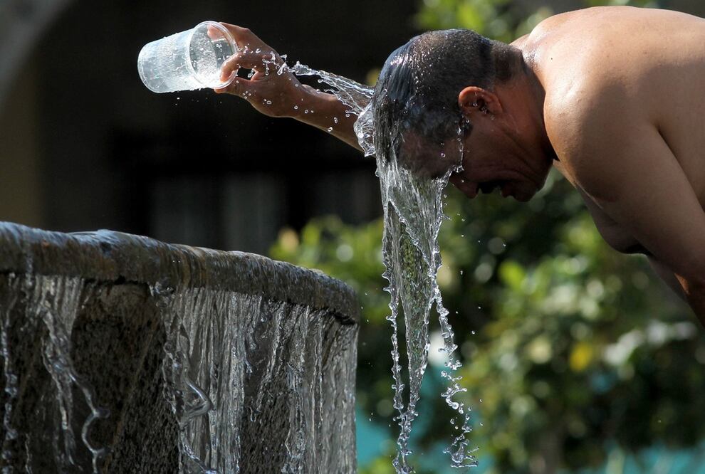 México atraviesa la tercera ola de calor de la temporada.
Foto: AFP / Ulises Ruíz
