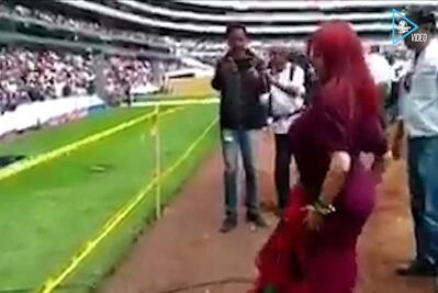 Baile de Layda Sansores en AMLOfest genera polémica