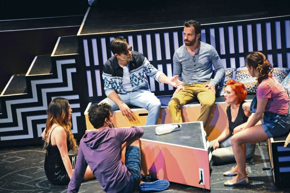 La gira con grupos de los 90 le dio un nuevo impulso a la obra de teatro. (CORTESÍA)