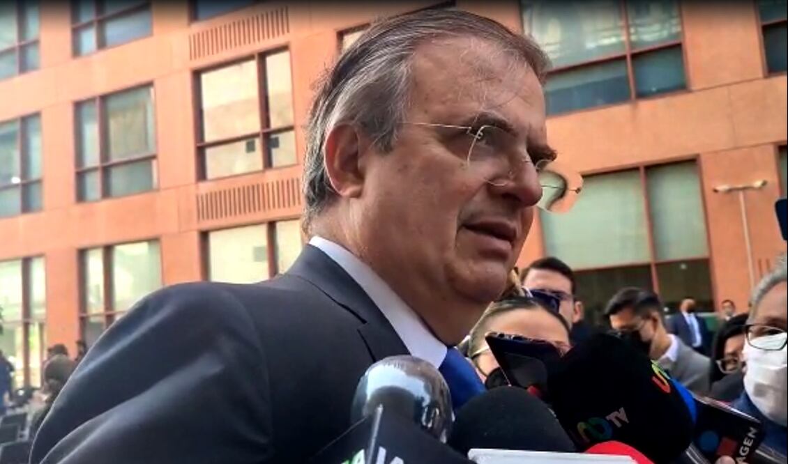 El canciller Marcelo Ebrard señaló que el presidente Andrés Manuel López Obrador mantiene su postura de no asistir la Cumbre de las Américas si Estados Unidos excluye a países de la región. Foto: tomada de video