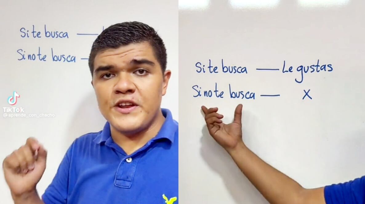 Chacho es un profesor, ingeniero y tiktoker que explica matemáticas con humor. Foto: TikTok Aprende con Chacho