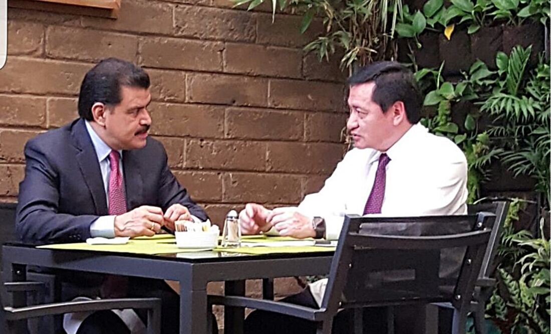 El mandatario estatal y el funcionario federal./Especial