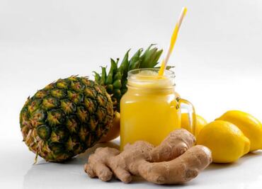 Qué pasa si mezclas la piña con el jengibre