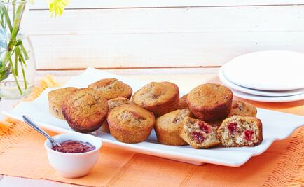 #RECETA Panquecitos de fresa y chocolate blanco