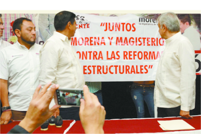 AMLO y CNTE: estalla el conflicto entre los aliados