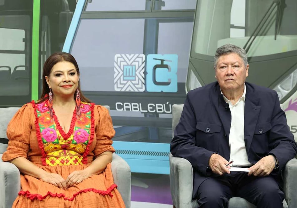 La jefa de Gobierno, Clara Brugada, aseguró que no habrá ninguna imposición en la construcción de la línea 6 del Cablebús. | Foto: Especial