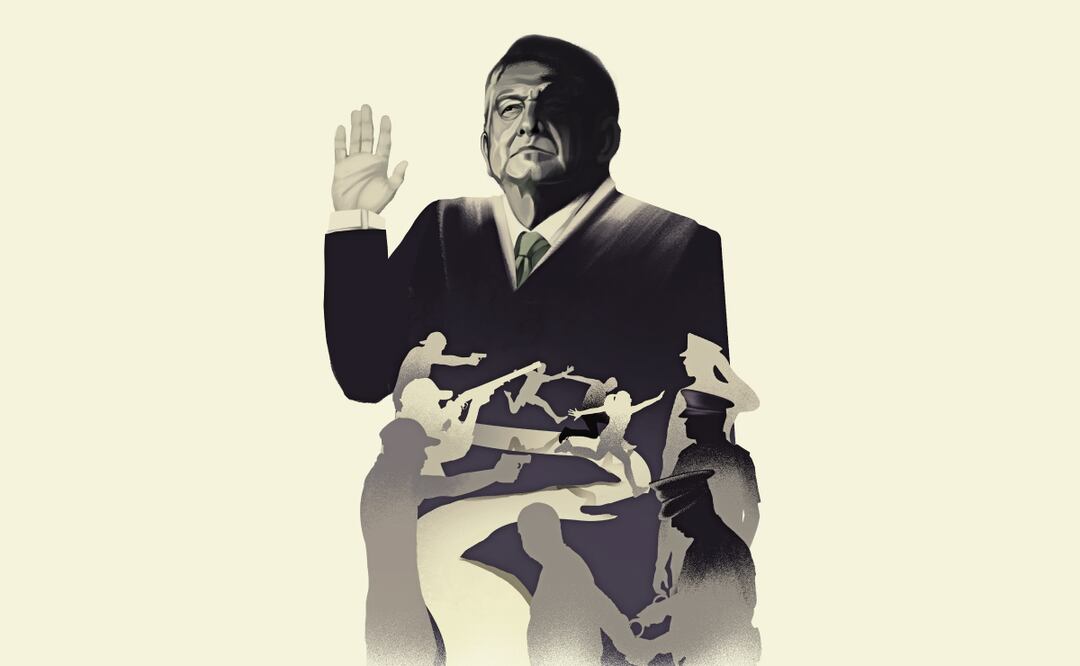 Más de 3 millones de mexicanos trataron de cruzar hacia EU. Ilustración de Liliana Pedraza