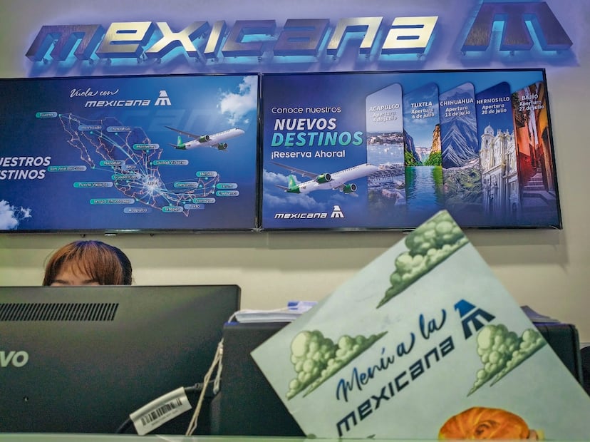 La aerolínea cuenta con operaciones exclusivas en 14 destinos nacionales desde su base en el AIFA, registrando un nulo flujo internacional. Foto: LUIS CAMACHO/EL UNIVERSAL