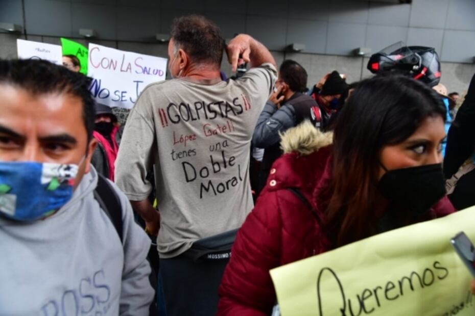 Así se ve el bloqueo en el aeropuerto en fotos y videos