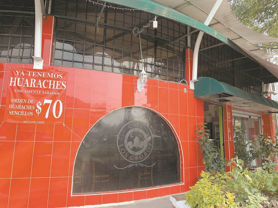 Los Cedros Café se ubica en el corazón de un barrio popular en el sur de la Ciudad de México, en Paseos del Sur, por el rumbo de La Noria, en la alcaldía Xochimilco. Foto/BERENICE FREGOSO. EL UNIVERSAL