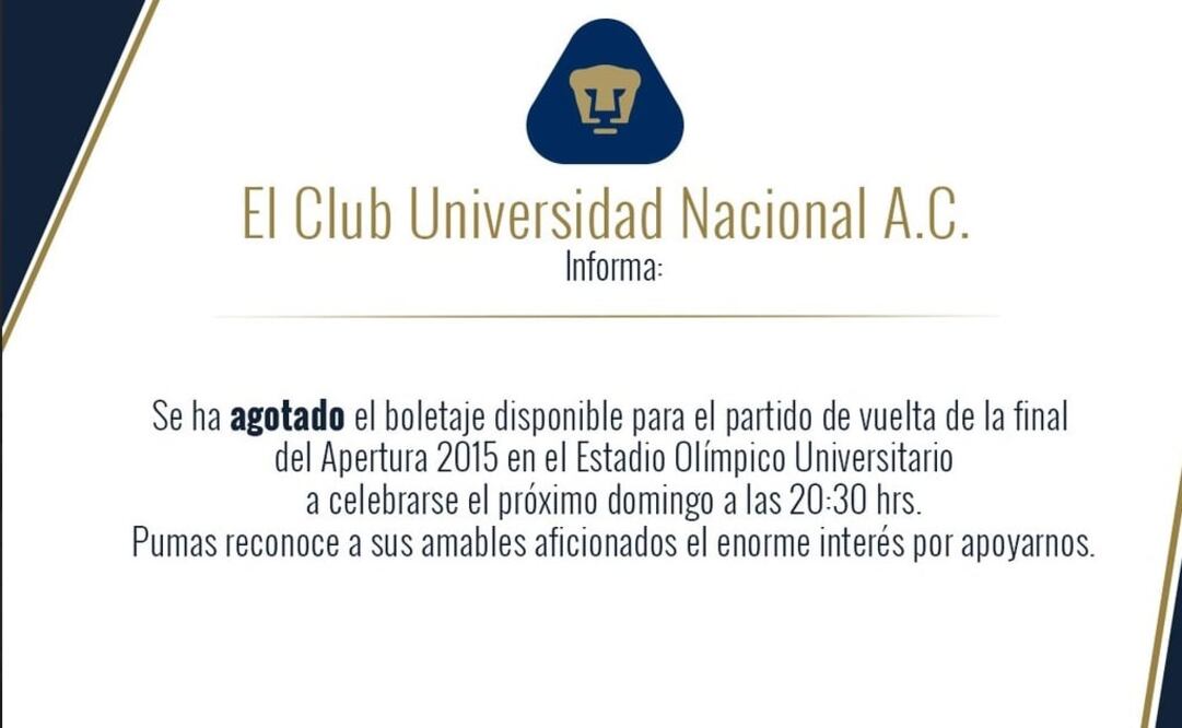 Pumas, Tigres, Apretura 2015, Liguilla
