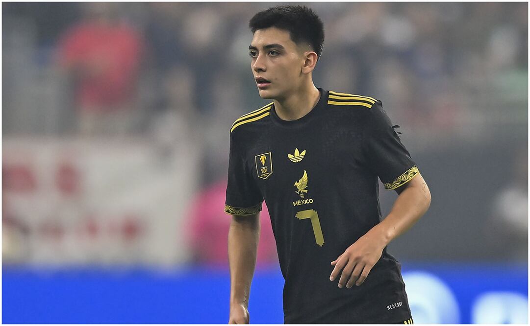 Gilberto Mora en la Final de la Copa Oro Foto: Imago7