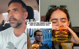 El meme de la "hamburguesa triple"; ¿de dónde salió el chiste viral y por qué causó tanta controversia?