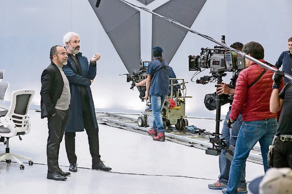 Damián Alcázar da vida a un villano; grabó su participación en los estudios de Fox en Colombia (FOX)