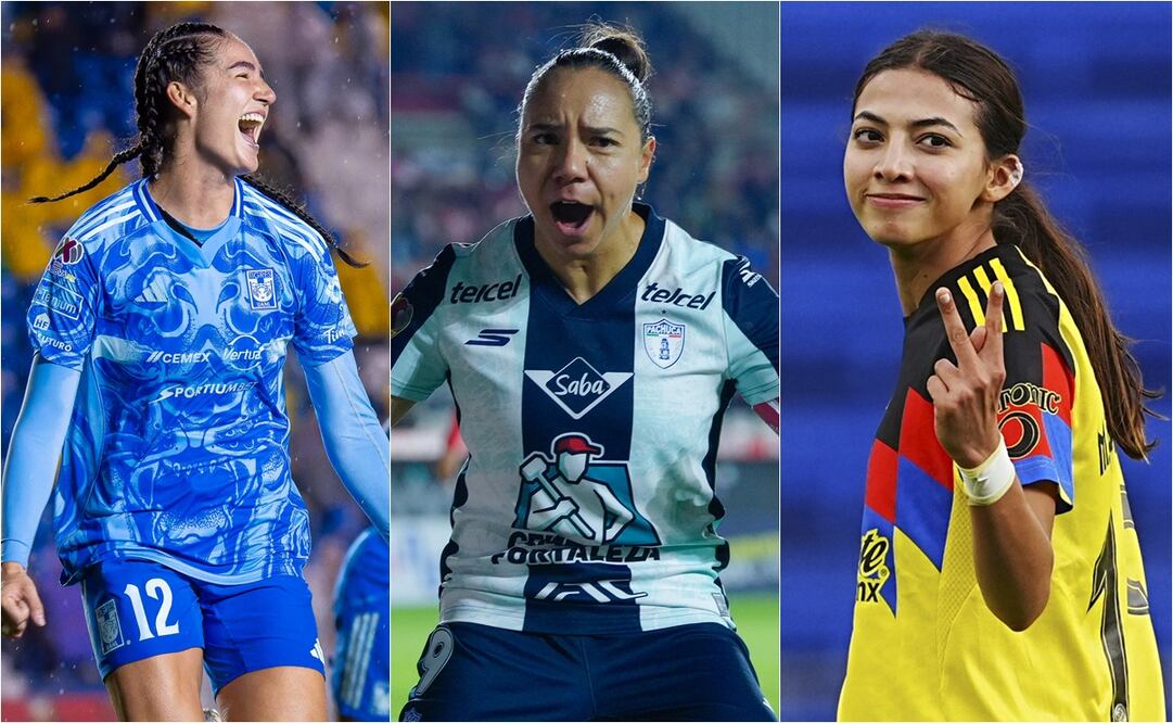Tigres, Pachuca y América, las candidatas a ganar el torneo Apertura 2025. FOTO: ESPECIAL