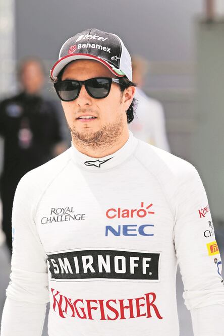 Es la mejor posición de salida de ‘Ch eco’ en la temporada de F1 (CORTESÍA SAHARA FORCE INDIA)