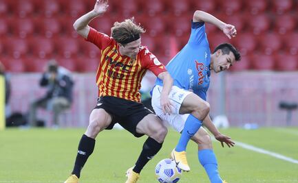 Complicado triunfo del Napoli sobre el Benevento en la Serie A