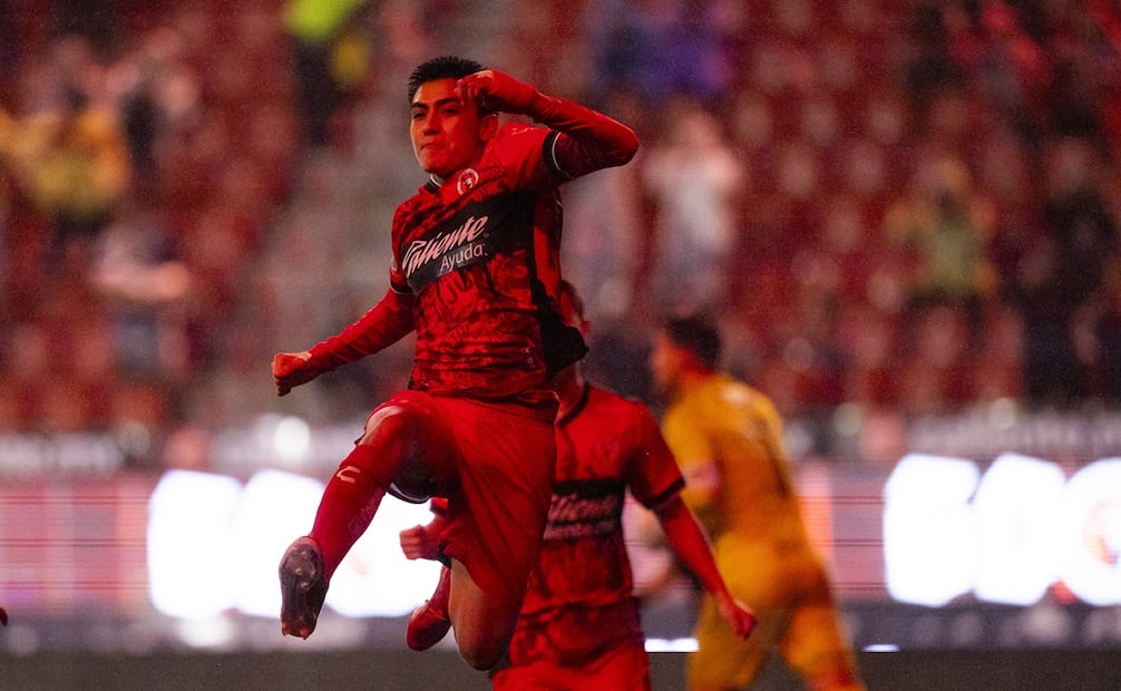 El juvenil de Xolos celebra el 2-1 parcial sobre Bravos | FOTO: Imago7